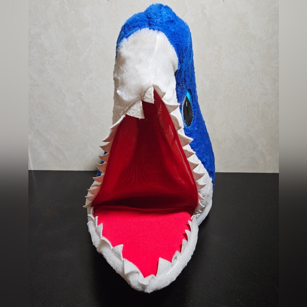 Dan Dee Baby Shark Big Greeter Head Plush Blue Mask Costume Cosplay Adult Unisex - Picture 6 of 16